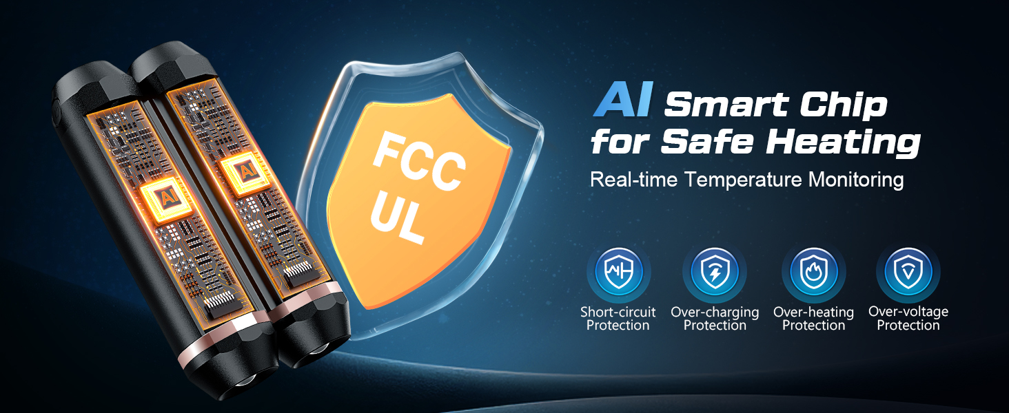 2025 upgraded AI warmers safe heating