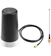 Meshtastic Long Range 915MHz Lora Magnetic Base SMA Male Antenna with IPEX Extension Cable for Tr...