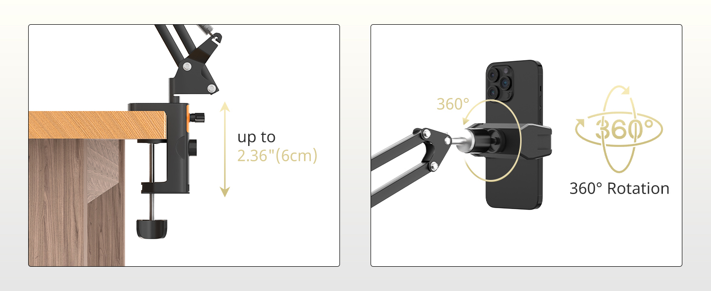 overhead camera mount