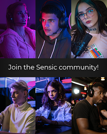 Sensic gaming streaming community gaming setup must have streaming equipment pc gaming pc gamer