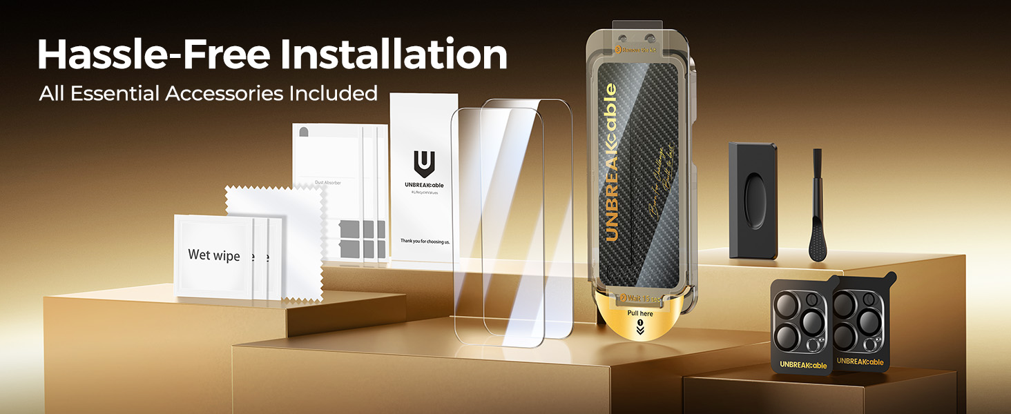 vidrio templado iphone 15 pro max