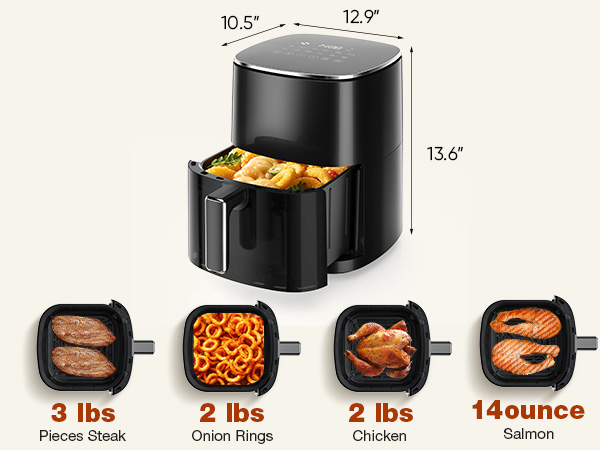 OLIXIS Air Fryer 6 Quart