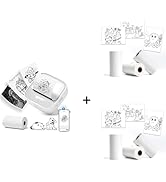 PRT Mini-Sticker Printer with 7 Rolls Sticker Paper