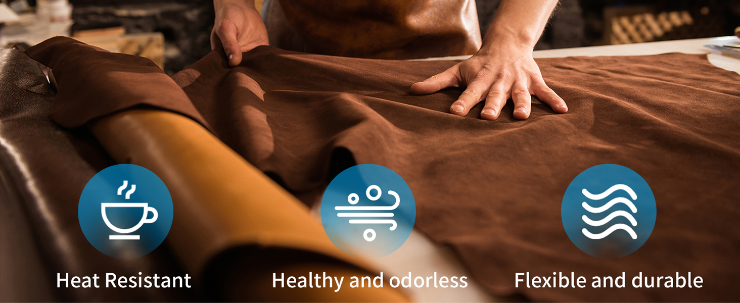 NUOYOU Leather Desk Pad Protector, Laptop Desk Mat, Large Mouse Pad