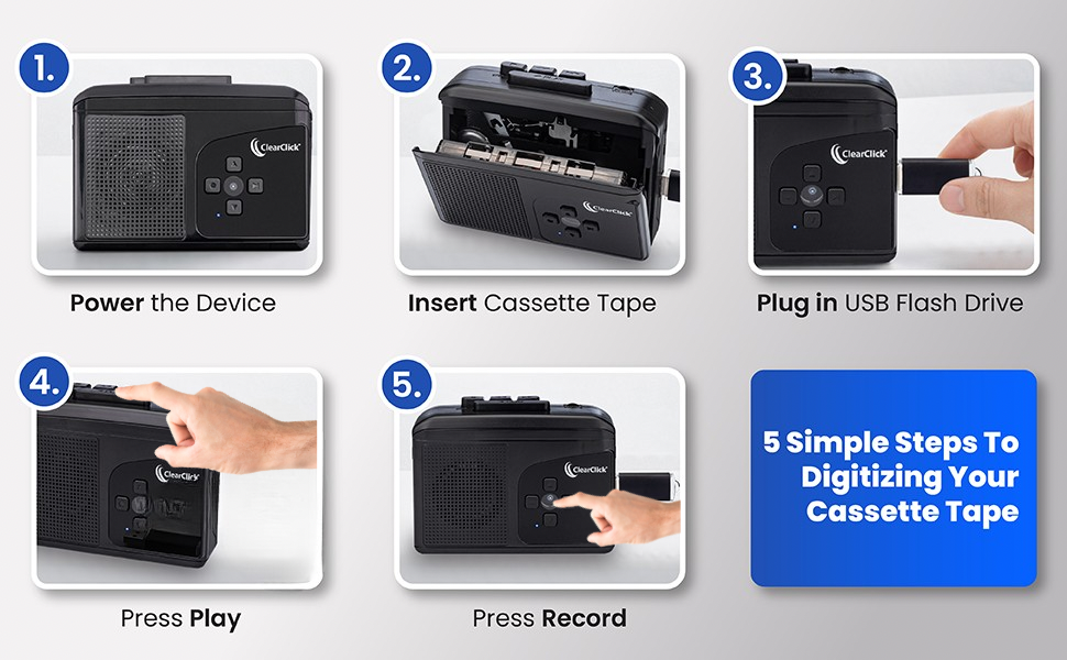 5 Simple Steps To Digitizing Your Cassette Tape
