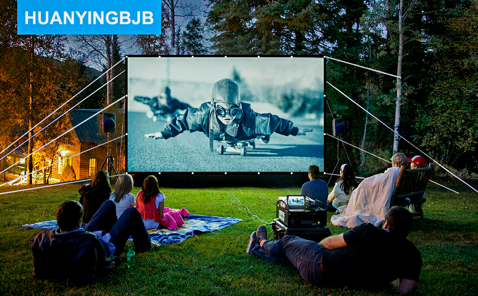 200 inch projector screen