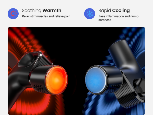 Mini Massage Gun with Heat and Cold Therapy Professional Deep Tissue Handheld Massager