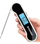0.5 Sec Instant Read Meat Thermometer Digital with ±0.5? Precision, Food Thermometer for Cooking ...