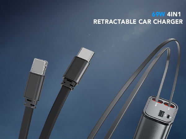 retractable car charger