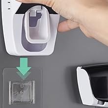 wall mounted toothbrush