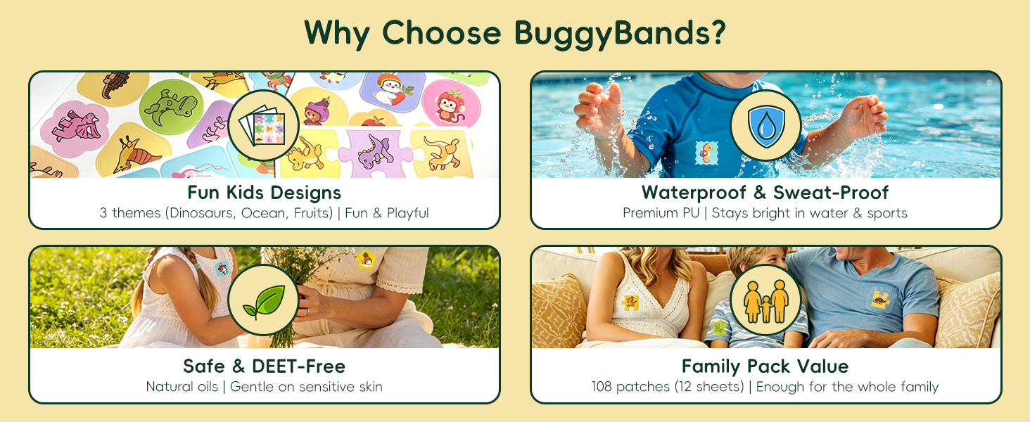 mosquito stickers repellent for kids