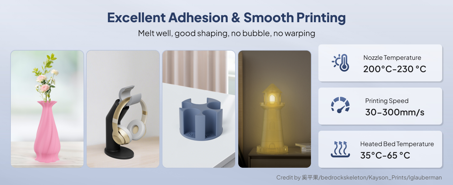 Excellent Adhesion &amp;amp; Smooth Printing