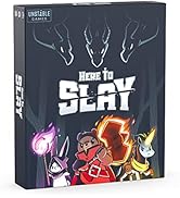 Unstable Games - Here To Slay Base Game - Adventure RPG Dice Rolling Card Game For Teens, Adults ...