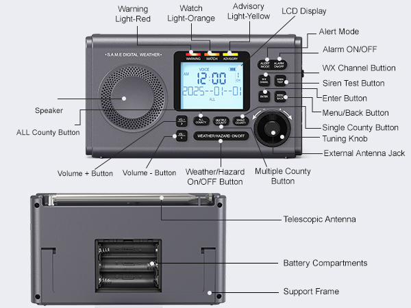 weather alert radio noaa s.a.m.e