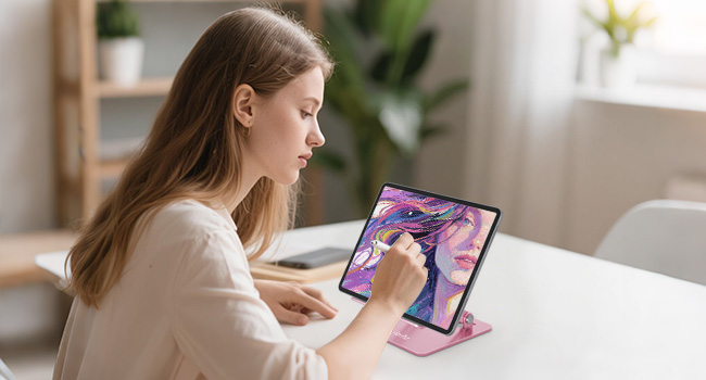ipad-stand-holder-for-desk-tablet-stand-pink-ipad-stand-holder