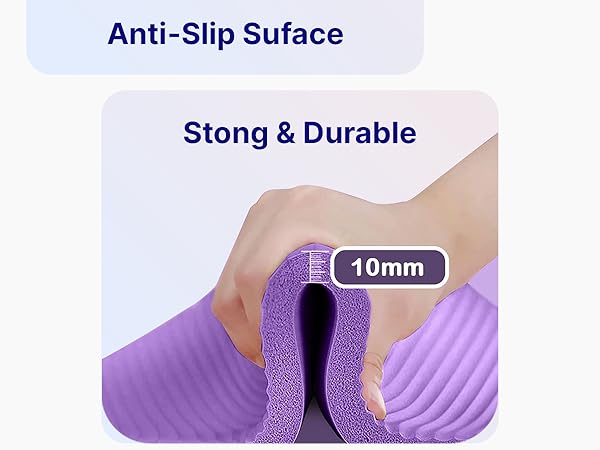 ROMIX Yoga Mat 10 MM