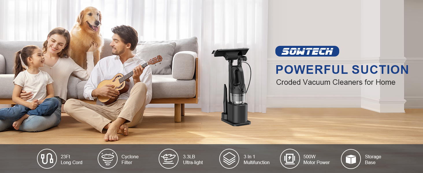 floor vacuum for hardwood and tile