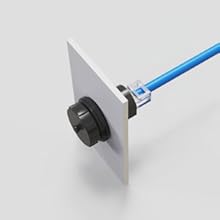 panel mount Rj45 with cover