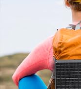 GrnOas.E 20W Portable Solar Panel with USB-C USB-A Outputs for Phone,Ipad,Power Bank,Small Fan,IP..