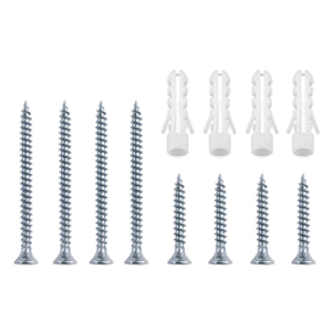 Sufficient screws to secure the lock