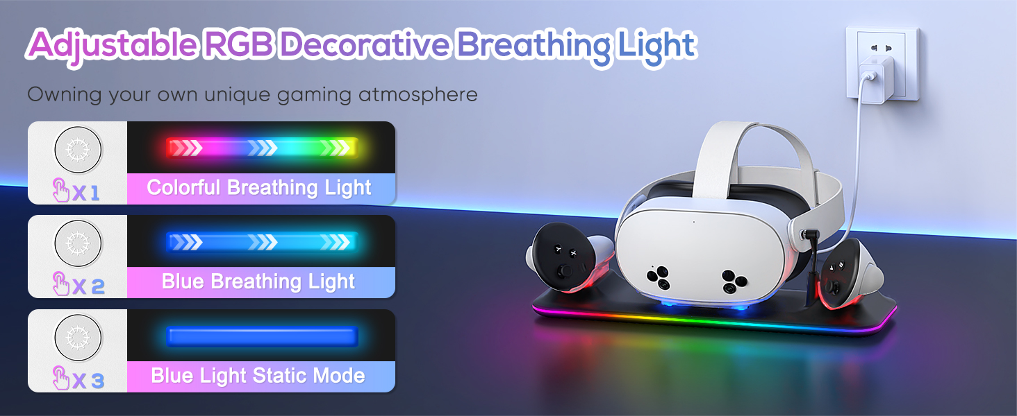 meta quest 3s charging dock