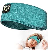 Fulext Sleep Headphones Bluetooth Headband,Sleeping Headphones Sports Headband Headphones, Long T...