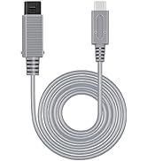 Mcbazel 2 Meters Type C Power Chager Cable Charging Cord for Wii Only - Gray (NOT for Wii U)