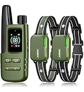 Jugbow Dog Shock Collar 2 Dogs (10-120Lbs) - 4200FT Dog Training Collar with Remote IPX7 Waterpro...