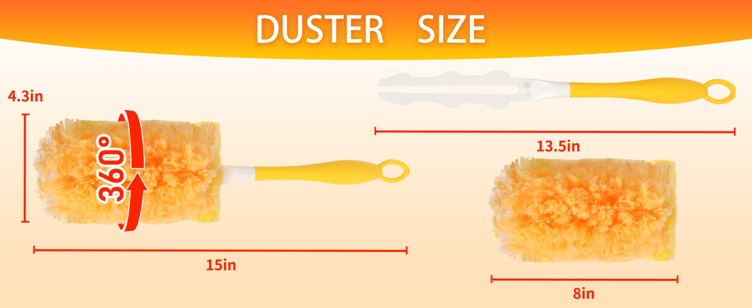 Feather Duster Size