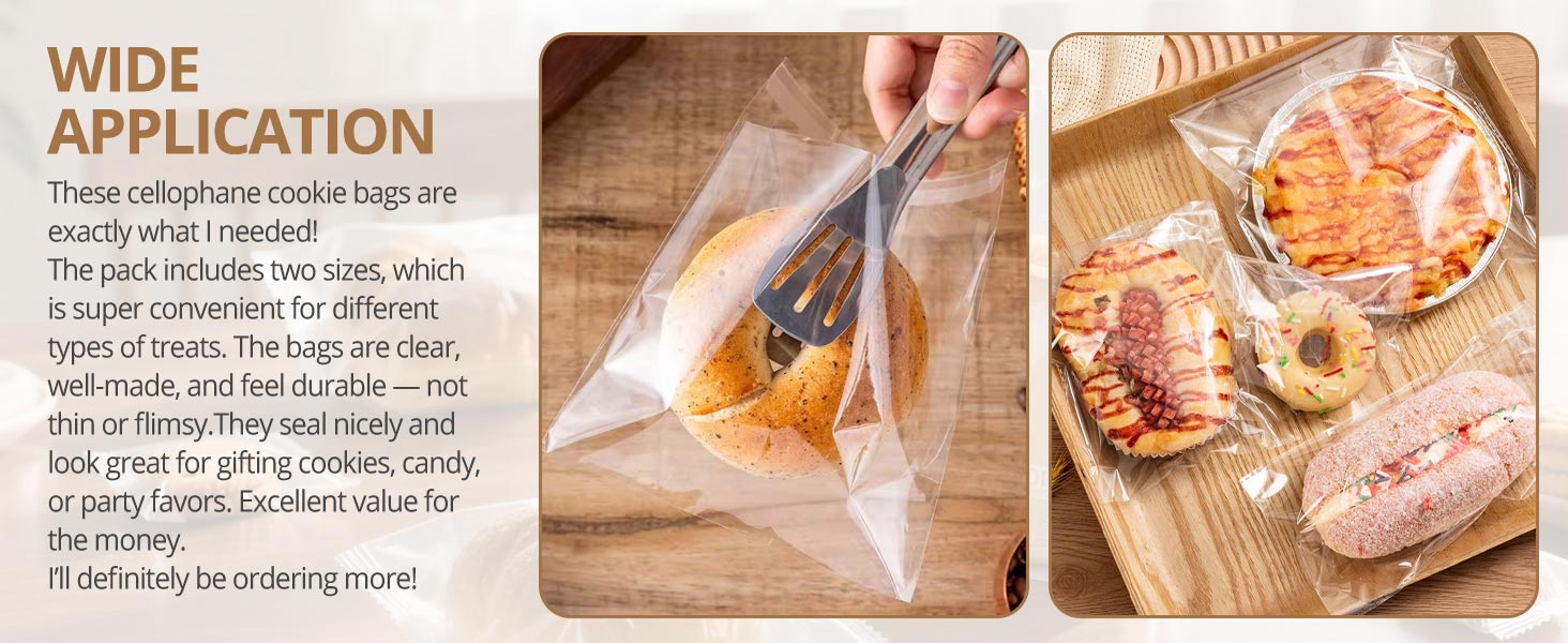 Self Sealing Clear Cellophane 