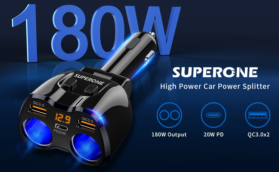 cigarette lighter splitter