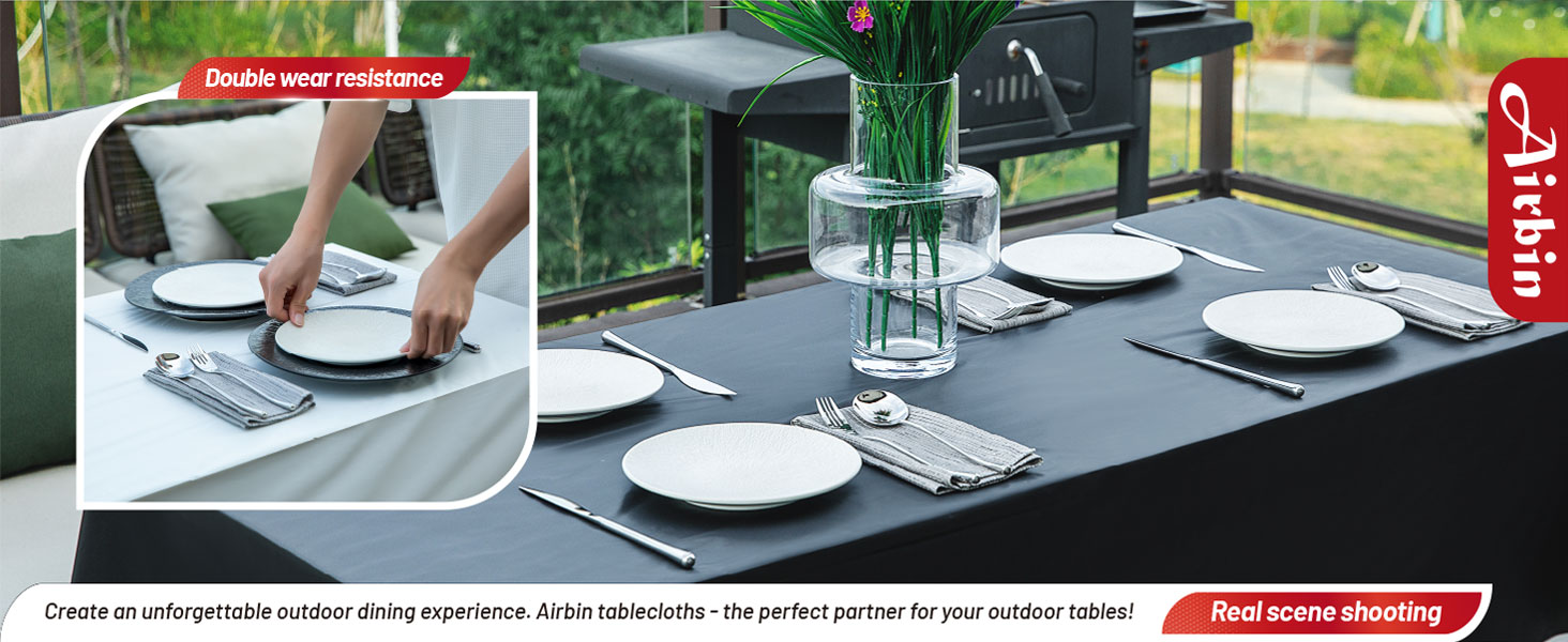 Disposable table cloth