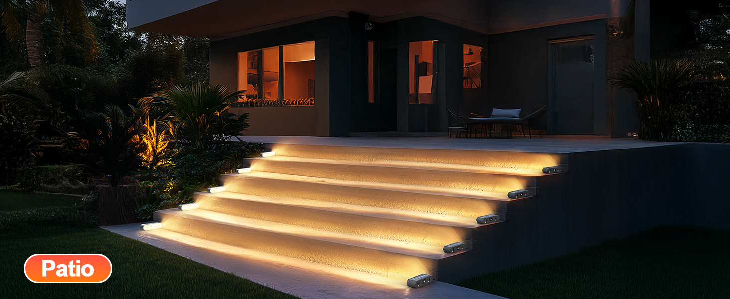 patio solar lights outdoor waterproof