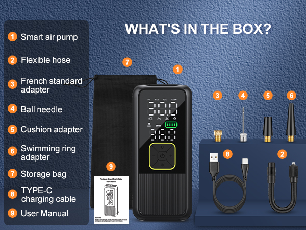 06-3 air pump for car tires 600-450 V2
