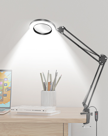 Magnifying Glass with Light
