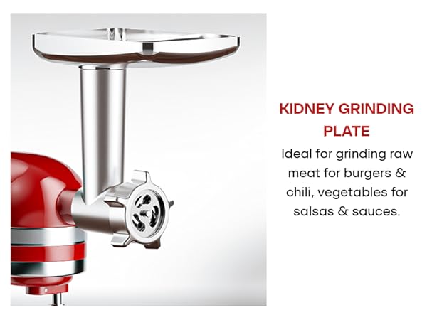 Metal Meat grinder attachment for KitchenAid Stand Mixers