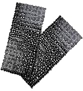 SONGZIMING Bathtub Mat Non Slip 2 Pack, 35 x 16 Inches Pebble Shower Mat with Suction Cups and Dr...