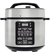 NEWBULIG 6 Quart Electric Pressure Cooker Stainless Steel Multi Cooker Electric for Pressure 12-i...
