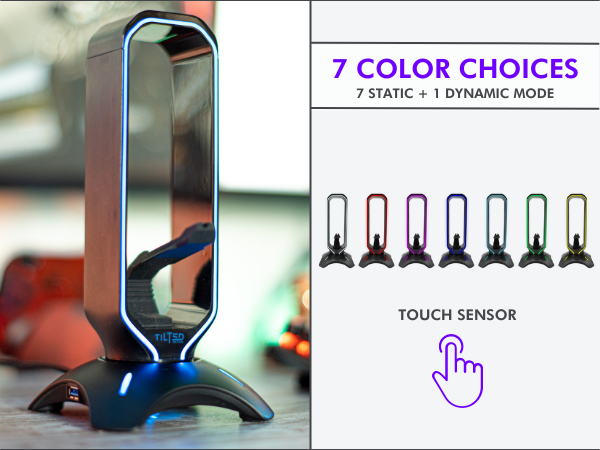 gaming headset stand for desk