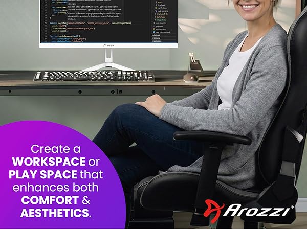 Create a workspaace or play space that enhances both comfort &amp; aesthetics.