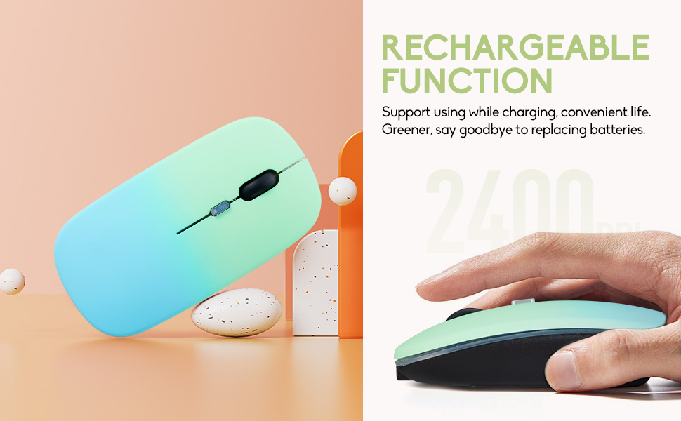 Wireless Bluetooth Mouse,