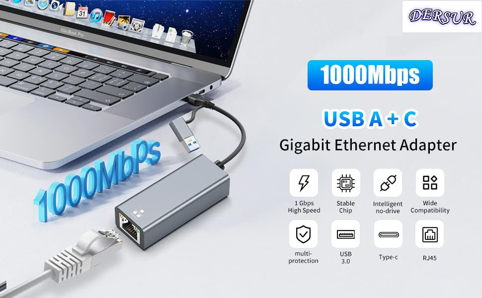 Ethernet Adapter USB C