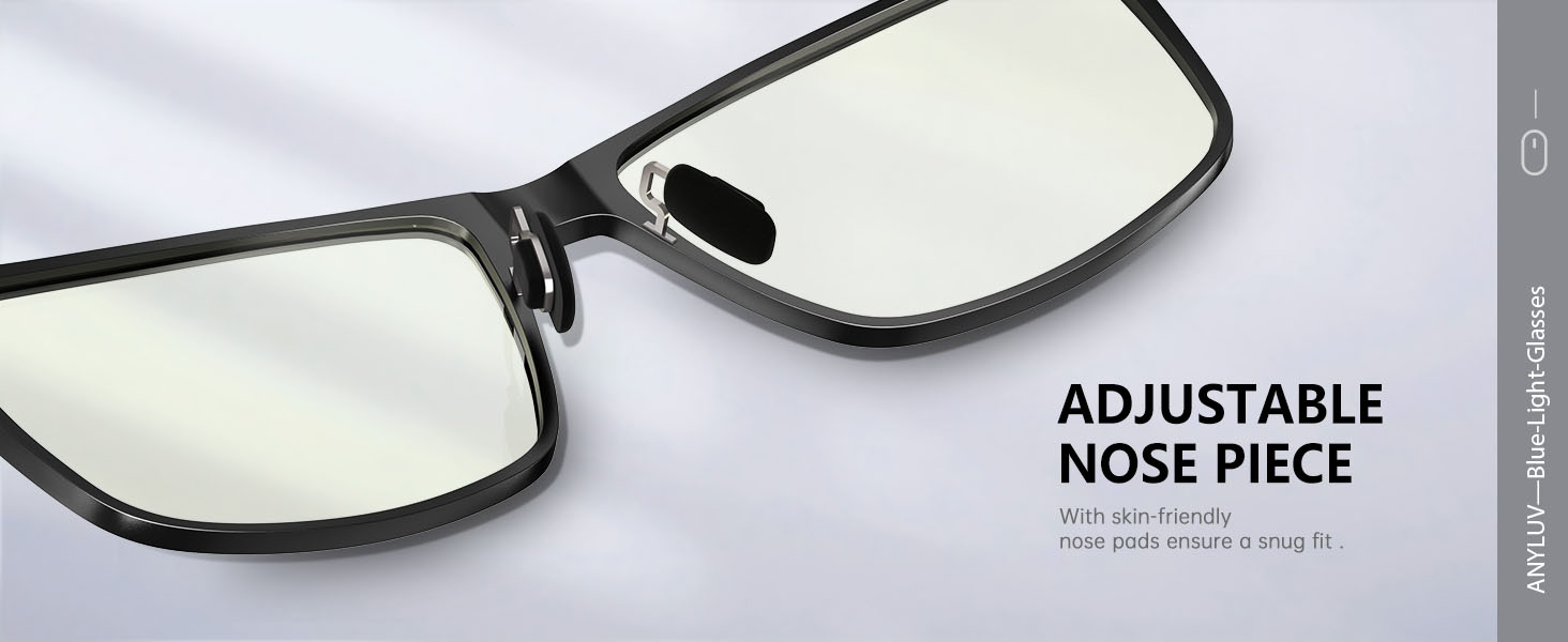 bule light glasses