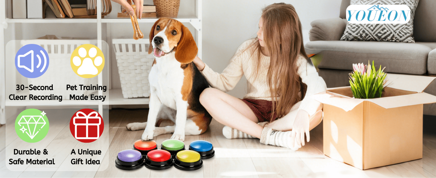 dog talking buttons