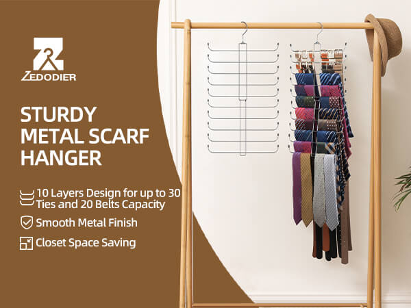 tie hanger for closet