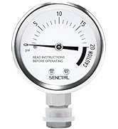 SENCTRL 0-20 Psi Pressure Cooker Canner Gauge Replacement Part, 2