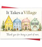 FANCYLUCKY Thank You Card Gifts for Teacher, Funny Teacher Appreciation Card from School Kids Stu...
