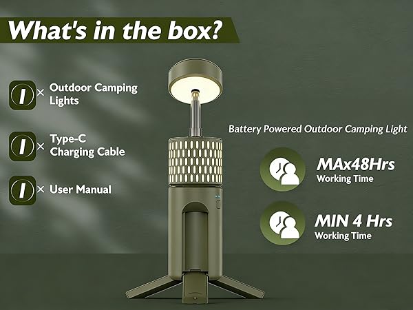 rechargeable camping lantern