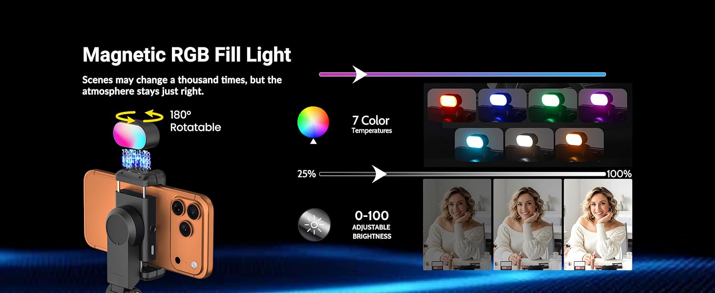 Magnetic Fill Light