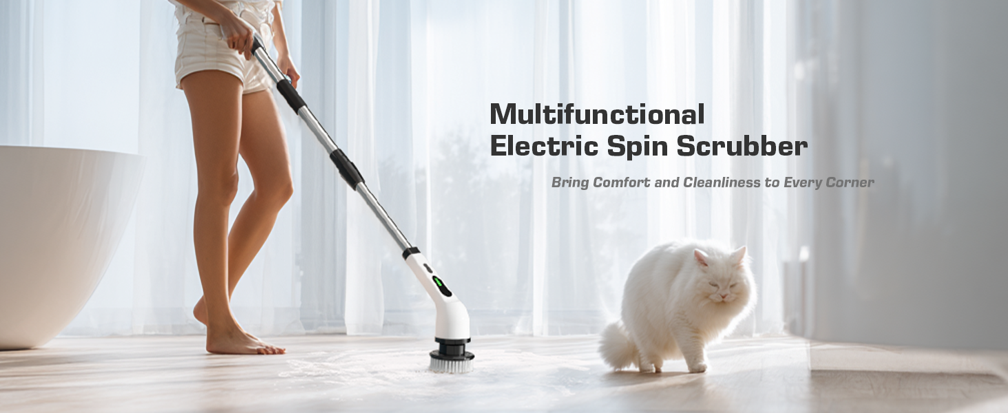 Multifunctional Electric Spin Scrubber